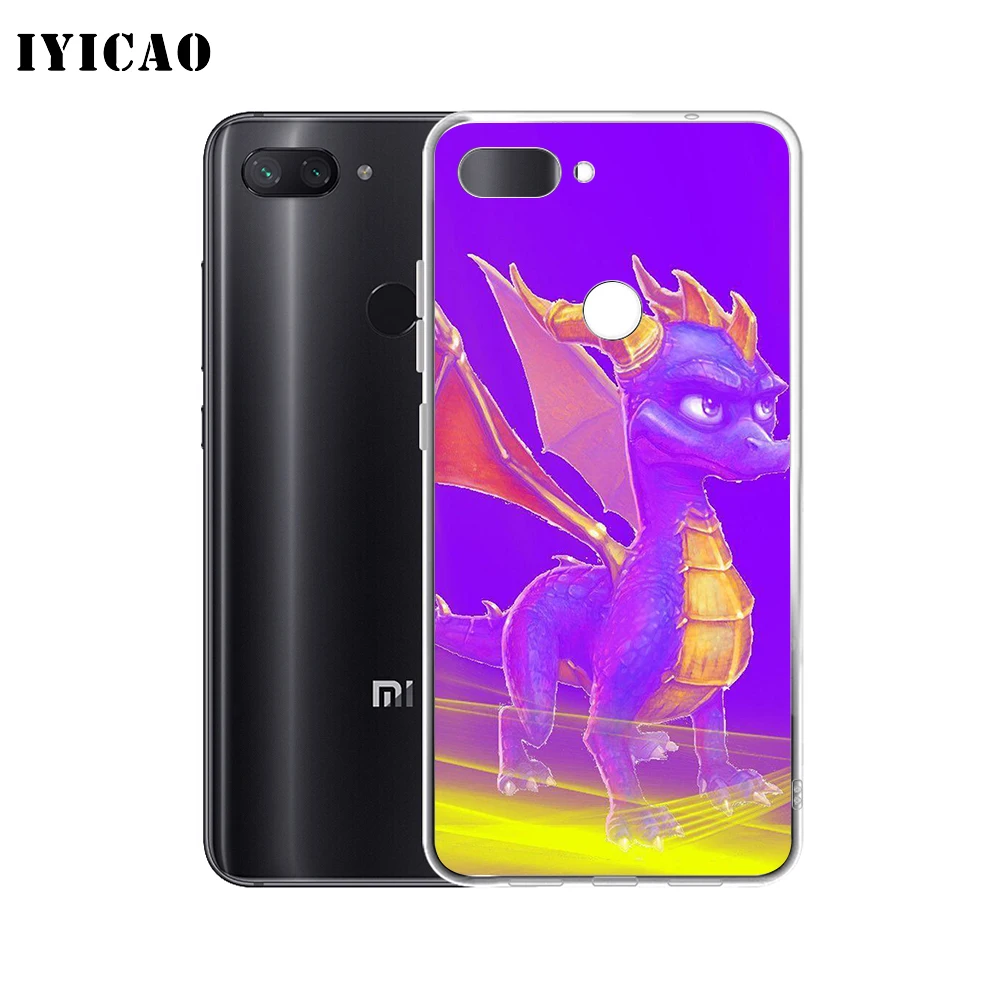 Мягкий силиконовый чехол для телефона IYICAO Spyro The Dragon Xiaomi Redmi 4A 5A 6A Note 7 6 5 Pro Plus 4X