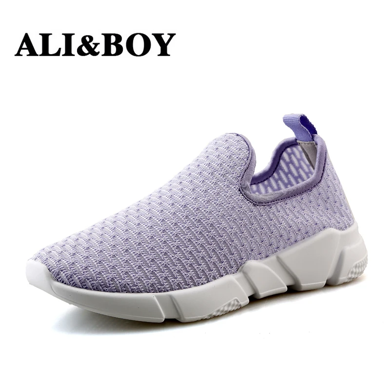 ALIBOY 2017 кроссовки для женщин дышащая сетка женская обувь бега женские спортивные
