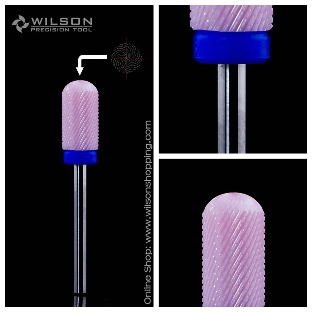 

Pink Ceramic Nail Drill Bit - Large Rounded Top Bit - Medium(612062)
