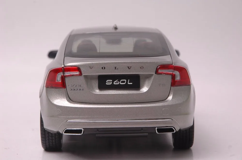 1:18 литья под давлением модель для Volvo S60L золото Седан сплав игрушечный автомобиль миниатюрная коллекция подарки S60