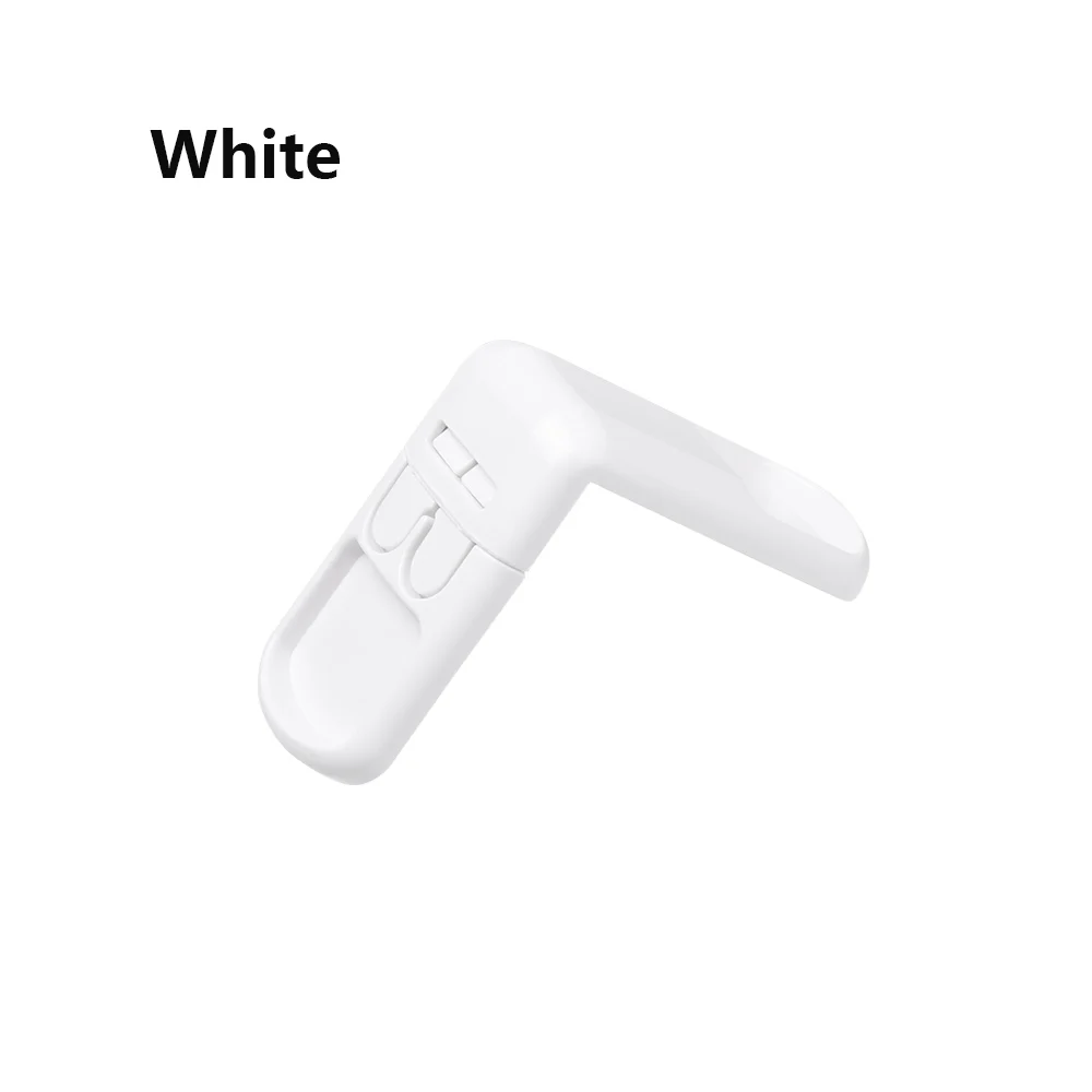 Plastic Baby Safety Protection From Children In Cabinets Boxes Lock Drawer Door Security Product Multi-function Kids Baby Safety - Цвет: Белый