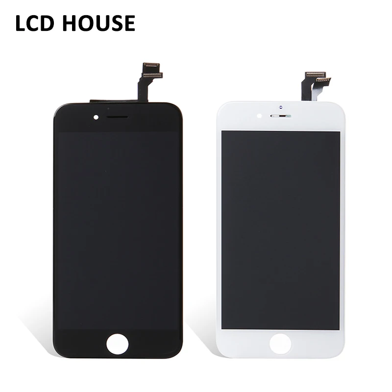 Pantalla LCD para iPhone 6, montaje de pantalla t&aacute;ctil de repuesto, 10 unids/lote, env&iacute;o por DHL-5