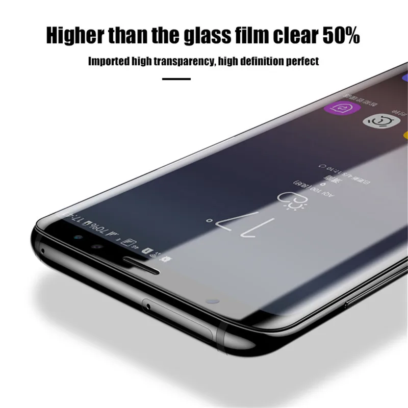 Гидрогелевая Защитная пленка для Samsung Galaxy S8 S9 S10 S20 S21 Note 20 Ultra 10 Plus 9 8 FE|Защитные