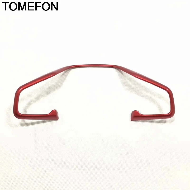 TOMEFON For Honda Civic 10th 2016 2017 2018 Steering Wheel Decoration Frame Moulding Cover Trim Styling Interior Accessories ABS |