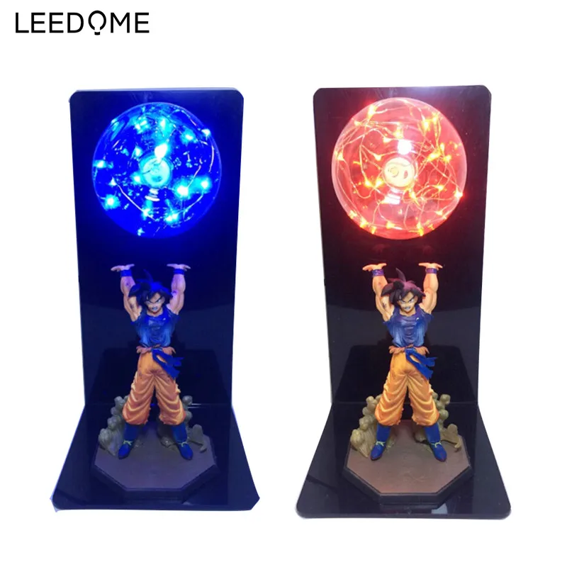 Leedome Dragon Ball Son Goku мощные бомбы светодиодная лампа для аниме настольная в красочном