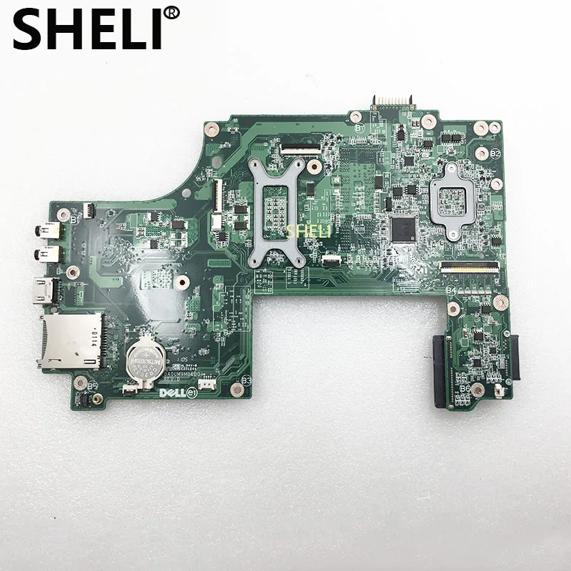 SHELI для DELL CN-0GKH2C GKH2C Материнская плата ноутбука Inspiron 17R N7010 DA0UM9MB6D0 HM57 системная плата хорошая работа
