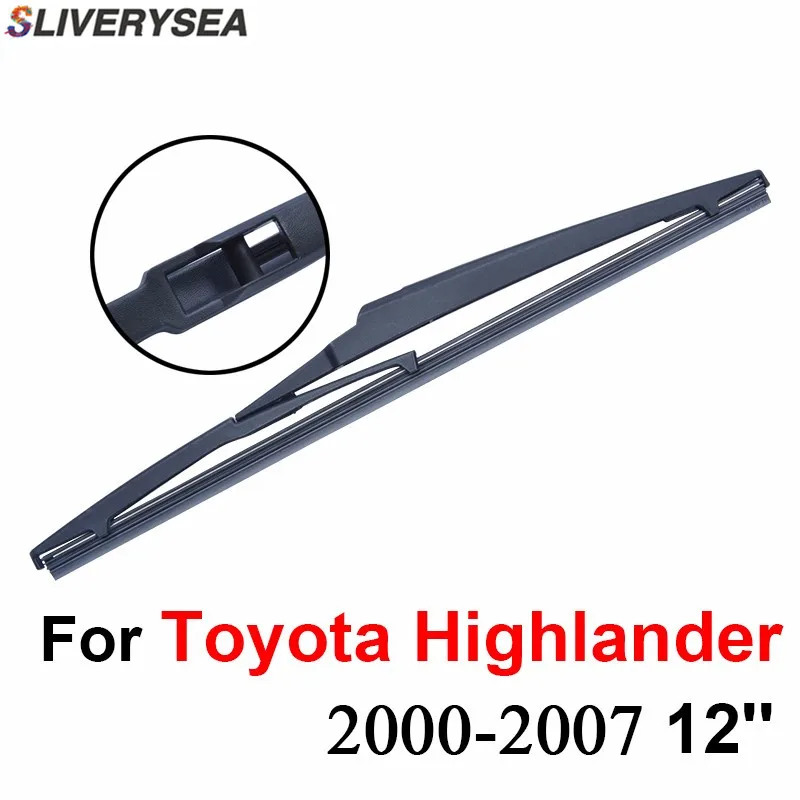 SLIVERYSEA Передняя и задняя Щетка стеклоочистителя Без Рычага для Toyota Highlander 2000 2007