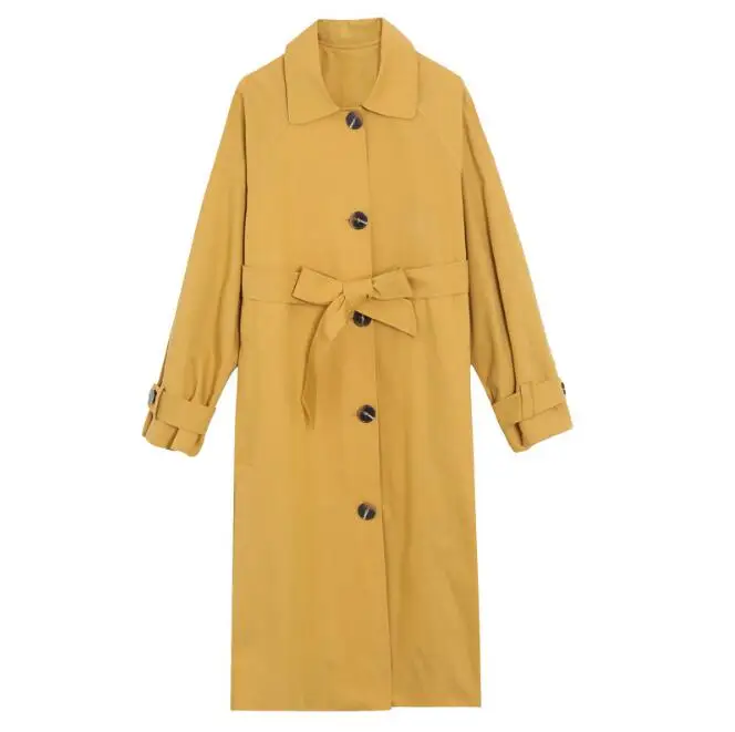 Весна плюс длинный участок Тонкий однобортный английский кукольный воротник