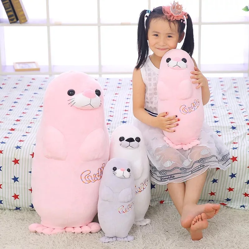 

Seal Sea Lion Sea Dog Plush Toy Triver Stuffed Ocean Sea Animal Baby Kids Children Birthday Gift Home Decor
