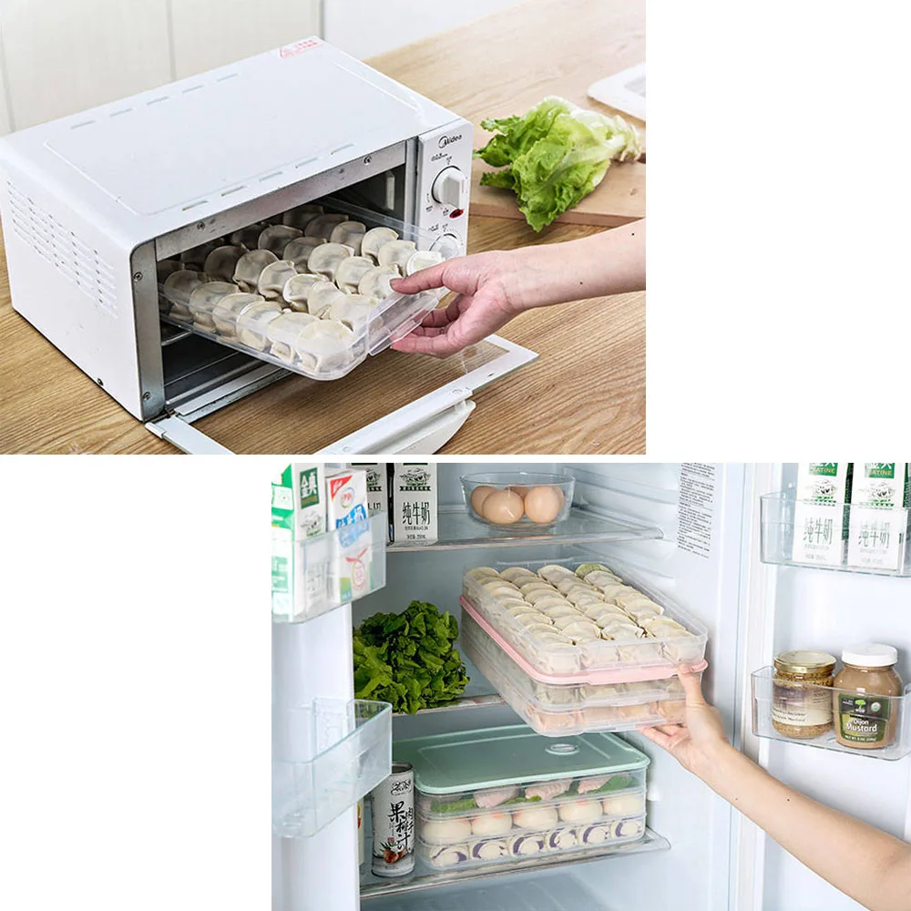 Пластиковый контейнер для фруктов и овощей холодильник хранения пищевых