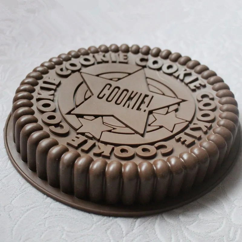 Круглая 9 дюймовая форма для выпечки тортов силиконовая печенья пиццы и