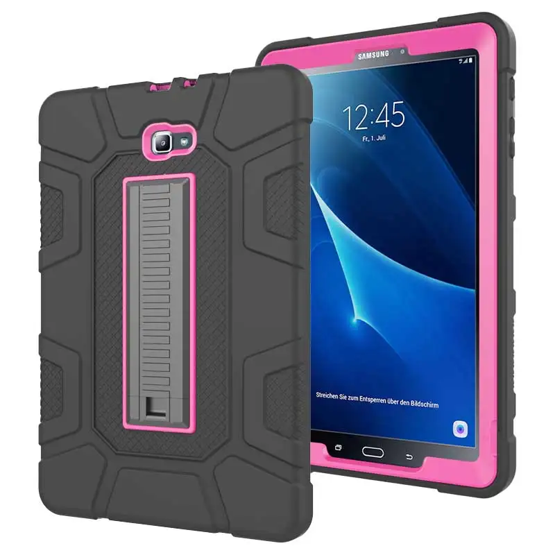 Безопасный силиконовый чехол с подставкой Shockwave для Samsung Galaxy Tab A 10 1 дюймов 2016