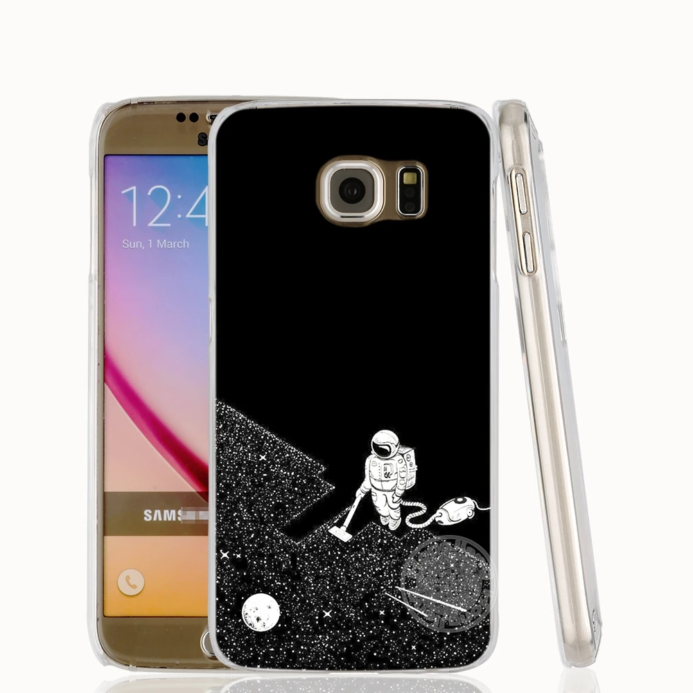HAMEINUO Космос любовь Луна астронавт сотовый телефон чехол для Samsung Galaxy A3 A310 A5 A510 A7 A8