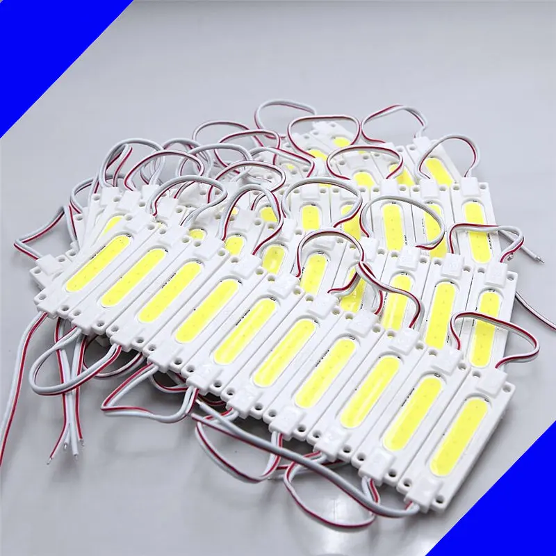 Бесплатная доставка LED 1 COB Светодиодный модуль 12 в водонепроницаемый супер яркие
