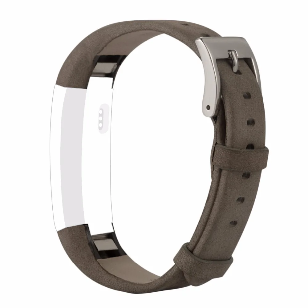 Высококачественный подлинный кожаный браслет ремешок Браслет Для Fitbit Alta Tracke сменный Браслет коричневый черный красный