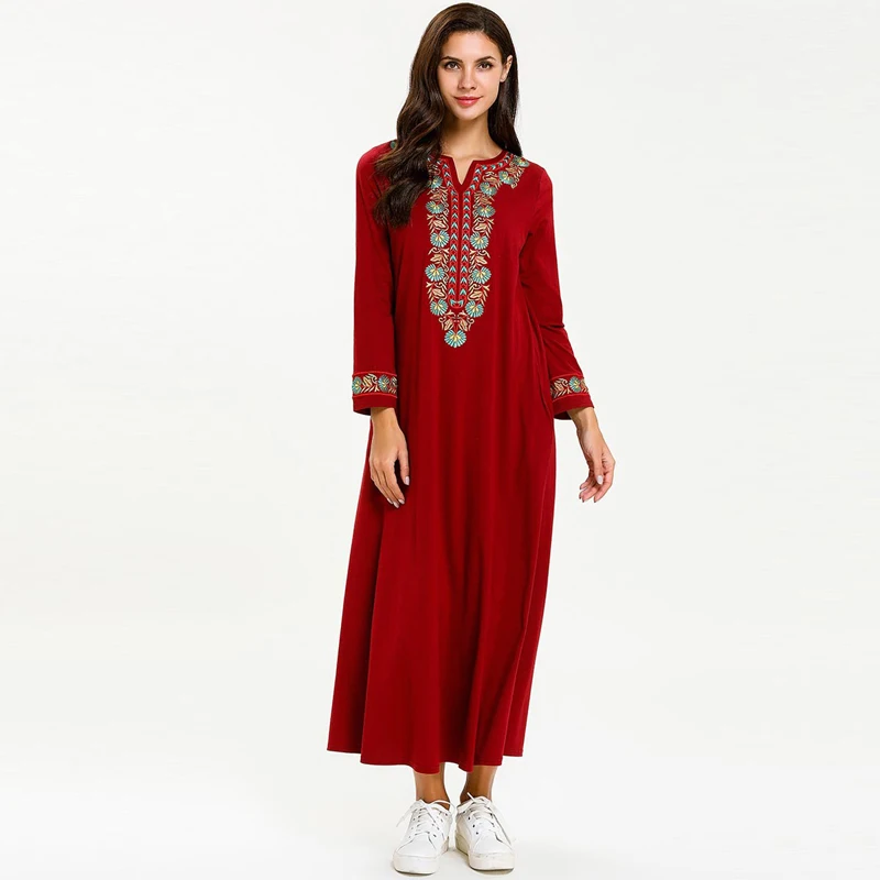 Абая для женщин Кафтан абайя Турция Ислам Мусульманское Платье Jilbab Caftan Elbise Ramadan