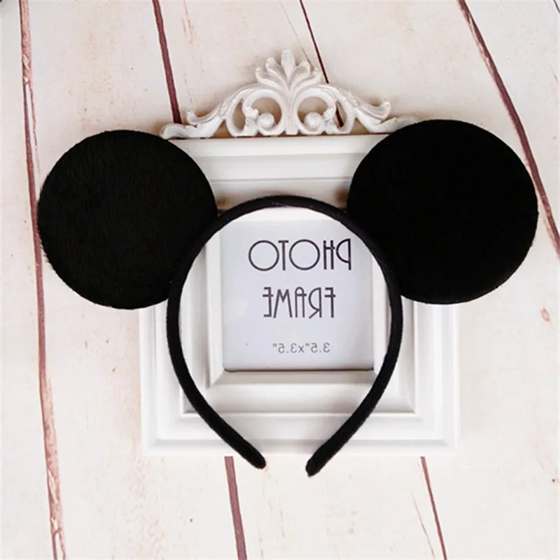 Милый мыши уши лук заставку лентой прекрасный день рождения сувениры Элегантный