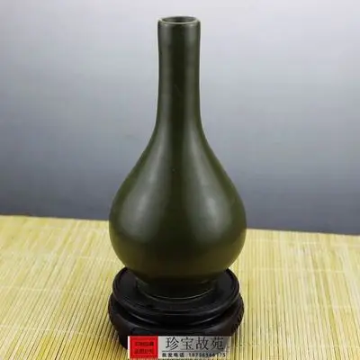 Античный фарфор глазурь для чая Цзиндэчжэнь Небольшие Вазы мебели (темно
