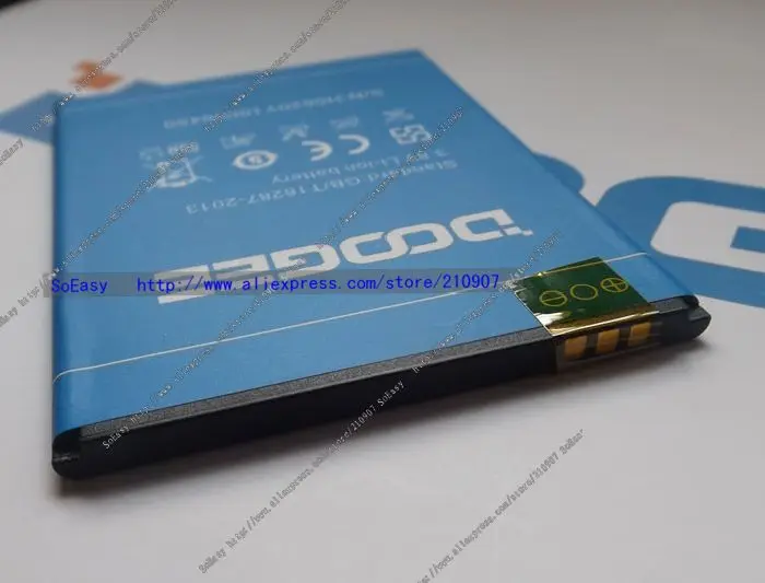 Новый оригинальный 5 дюймов DOOGEE Valencia2 Y100 PRO/Y100 аккумулятор для мобильного телефона