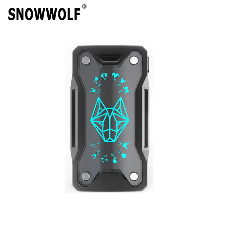 Snowwolf Xfeng 230 Вт TC Vape поле Mod работает на Двойной 18650 батареи электронная сигарета Fit