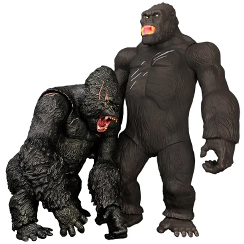 Kong: Череп остров фильм Ver Gorilla King Kong подвижные суставы ПВХ фигурка для детей подарочная игрушка X54