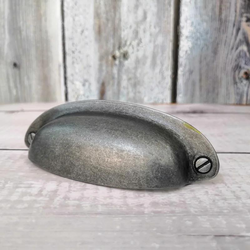 3 &quotстаринные черные и серебряные ручки для выдвижных ящиков шкафа классические