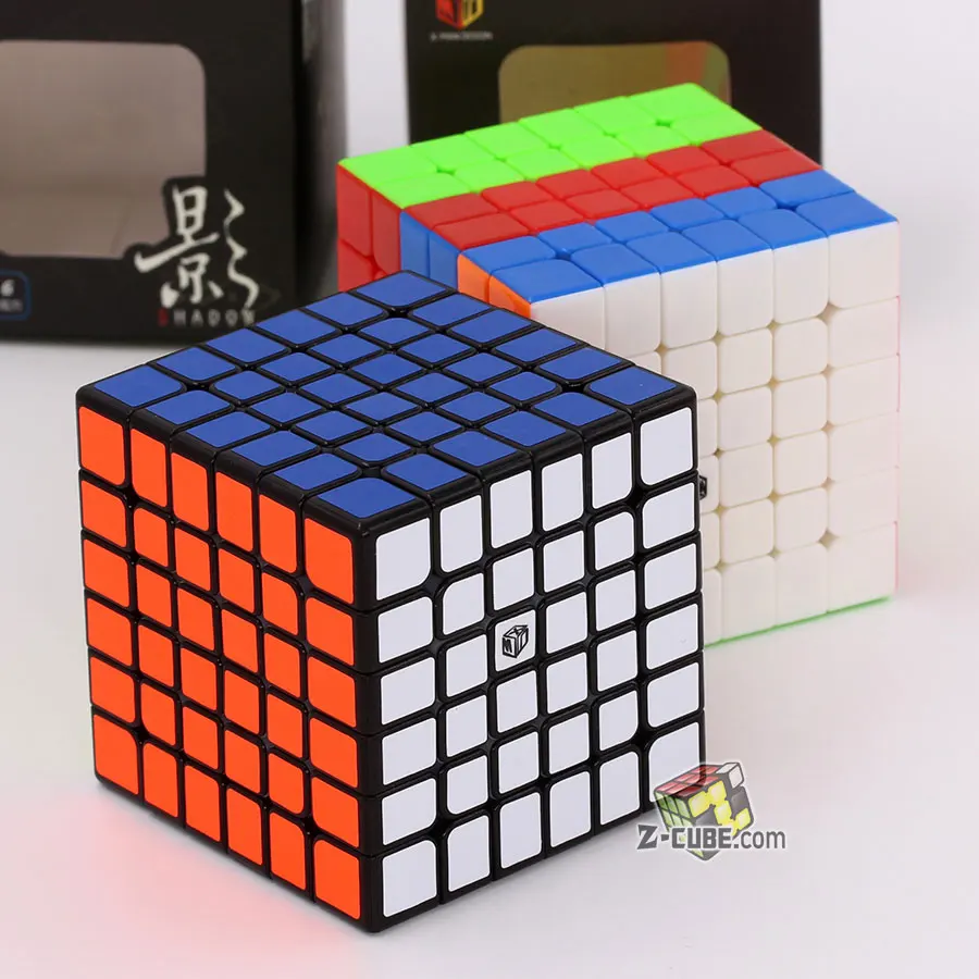 Головоломка, магический куб QiYi Xman 6x6x6 6*6*6 Shadow M, магнитный кубик, профессиональная образовательная головоломка, твист, игрушки мудрости, логическая игра Z