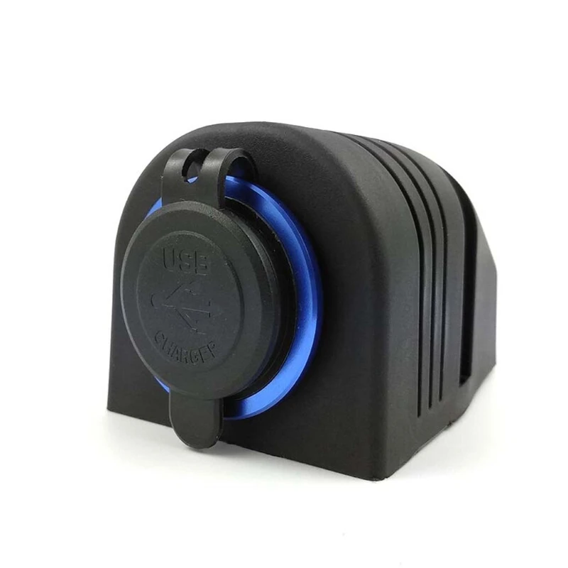

2.1A 12V 24V Dual USB Car Charger Tent Base for Car Truck Motorcycle Boat ATV