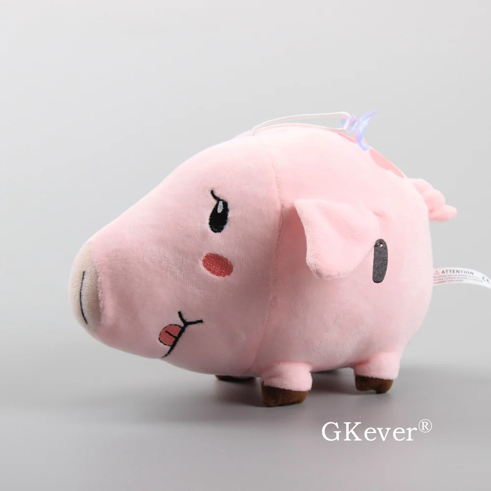 Pig Hawk Семь грехов, грех дракона, грех гнева лисы грех жадности Розовая Свинья ястреб плюшевые мягкие игрушки " 20 см - Цвет: Pig Hawk