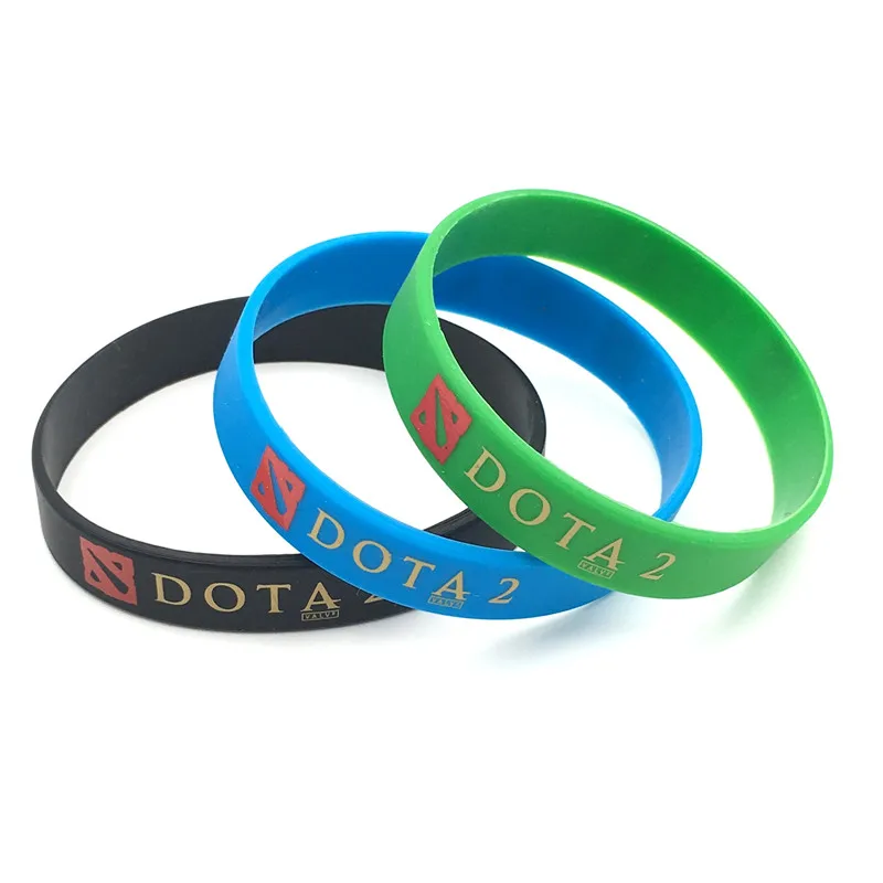 Горячая Распродажа игровой браслет Dota 2 силиконовый и для подарка любимой