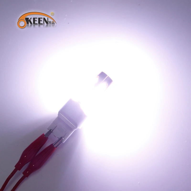 OKEEN High Power 12V 3014 Led 51SMD T20 7440 7443 LED Bulbs Canbus White Color Auto Reverse Light Signal For All Cars | Автомобили и
