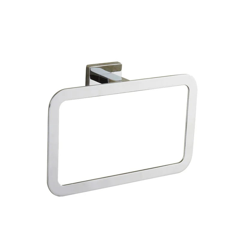 

Free shipping chrome finsih bathroom accessories stainless steel towel ring towel rack holder