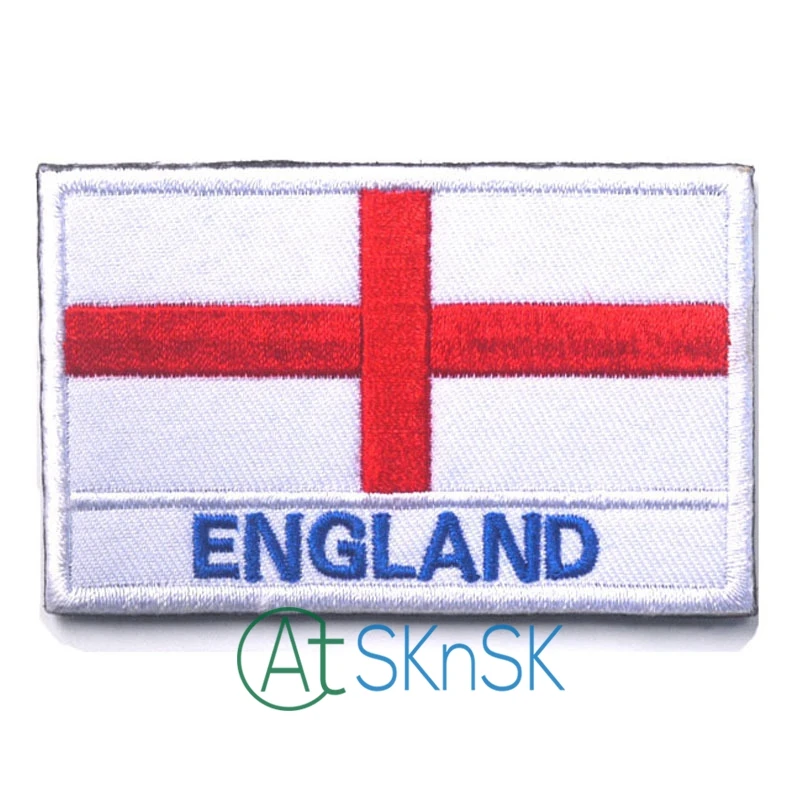 1 шт. патчи с британским флагом для одежды джинсы вышивкой в английском стиле