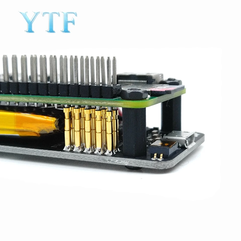 Raspberry Pi Zero 0 W UPS Плата расширения питания, Встроенный последовательный порт, обнаружение мощности