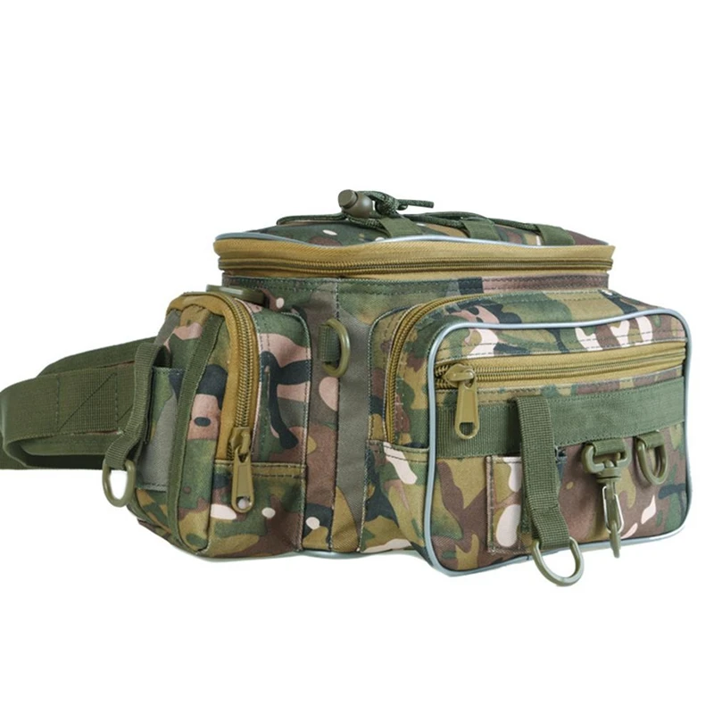 

Multi-Purpose Fishing Bag Outdoor Tool Bag Shoulder Bag Waist Bag