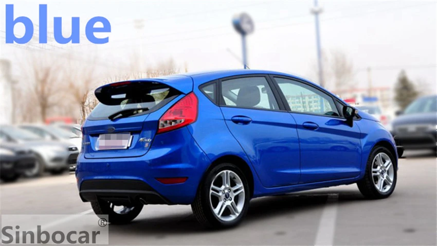 Задний спойлер из АБС пластика для Ford Fiesta 2009 15|Спойлеры и крылья| |