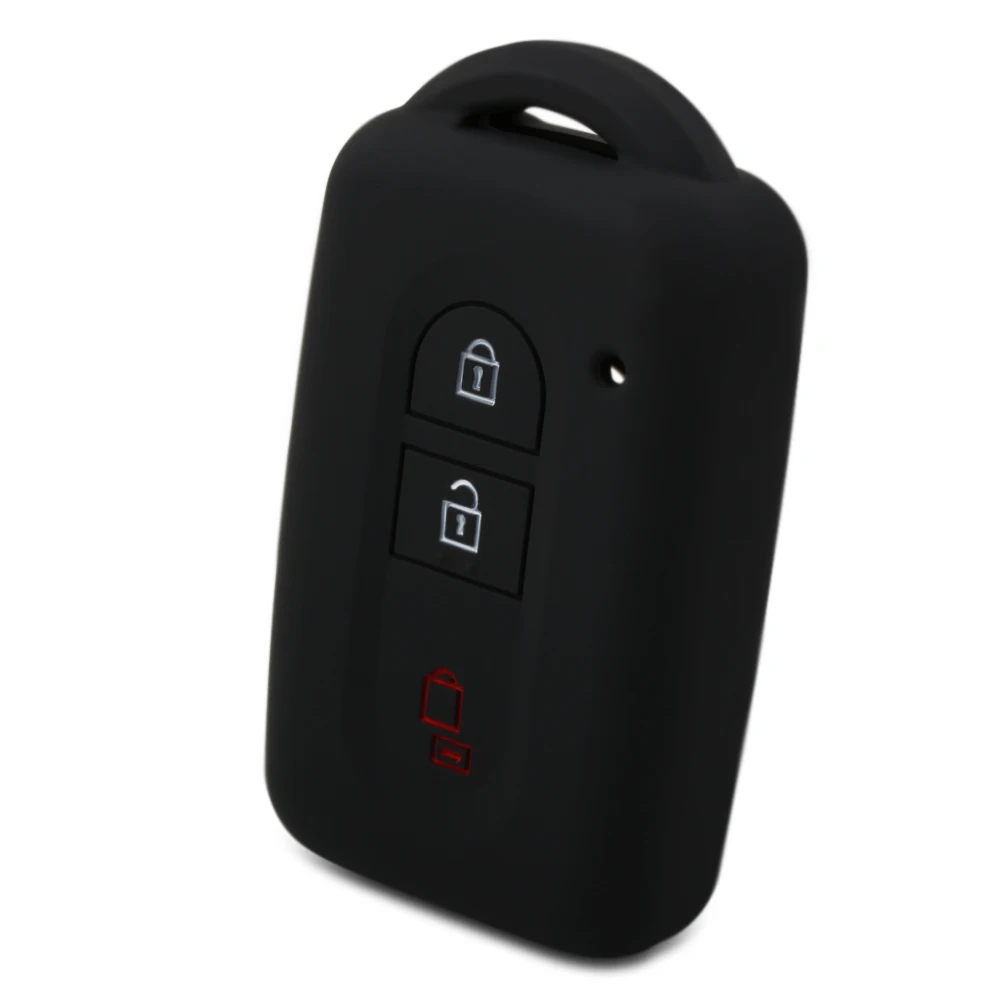 Силиконовый автомобильный пульт дистанционного управления с 3 кнопками чехол