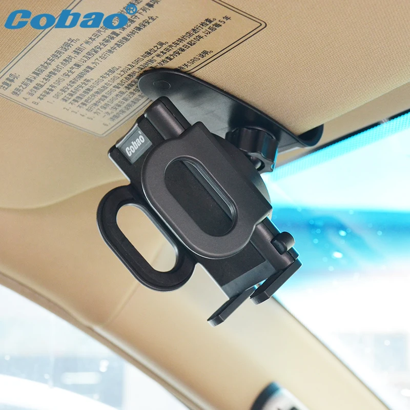 Cobao Универсальный Автомобильный держатель для телефона с солнцезащитным