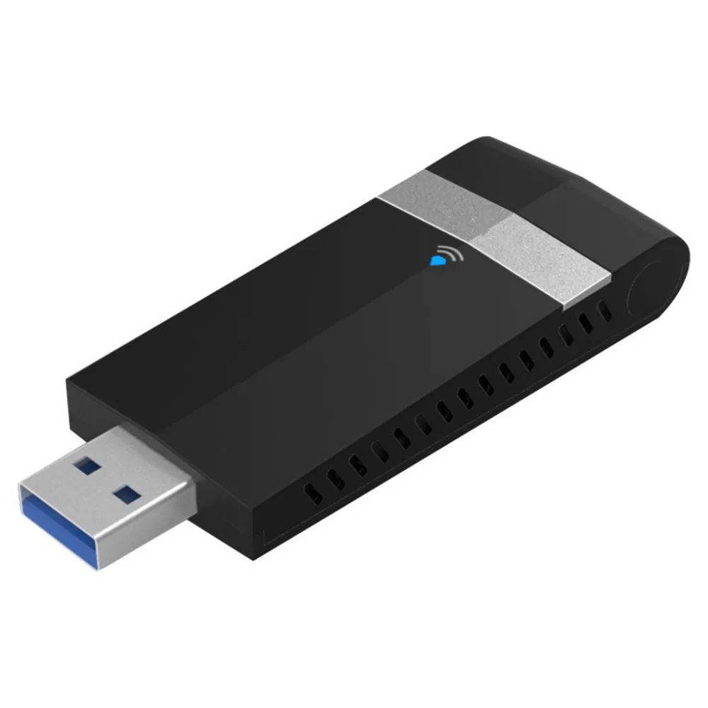 

Portable WiFi Wireless USB 3.0 Adapter Transceiver AC1200 Inner Dual Band Antenna 5.8GHz 2.4GHZ Share Multiple Devices