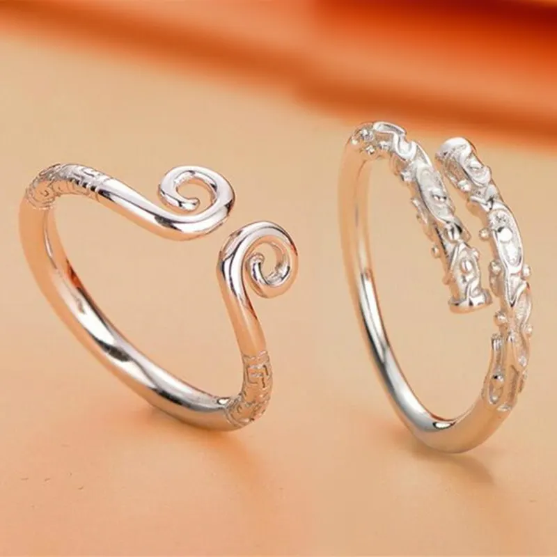 2019 обезьянка король изменяемые кольца для пальцев женщин затягивающее кольцо