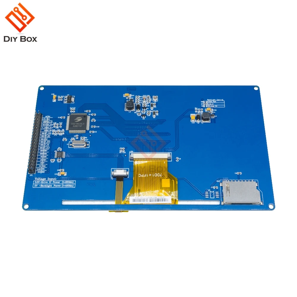 " дюймовый TFT ЖК-дисплей 800x480 SSD1963 сенсорный ШИМ AVR ПК контроллер модуль для Arduino AVR STM32 ARM
