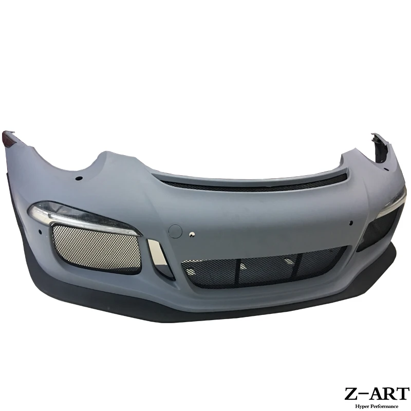 Z ART подтяжки лица переднего бампера для Porsche 911 2012 2015 PP GT3 991 тюнинг пакет 1|front bumper|body