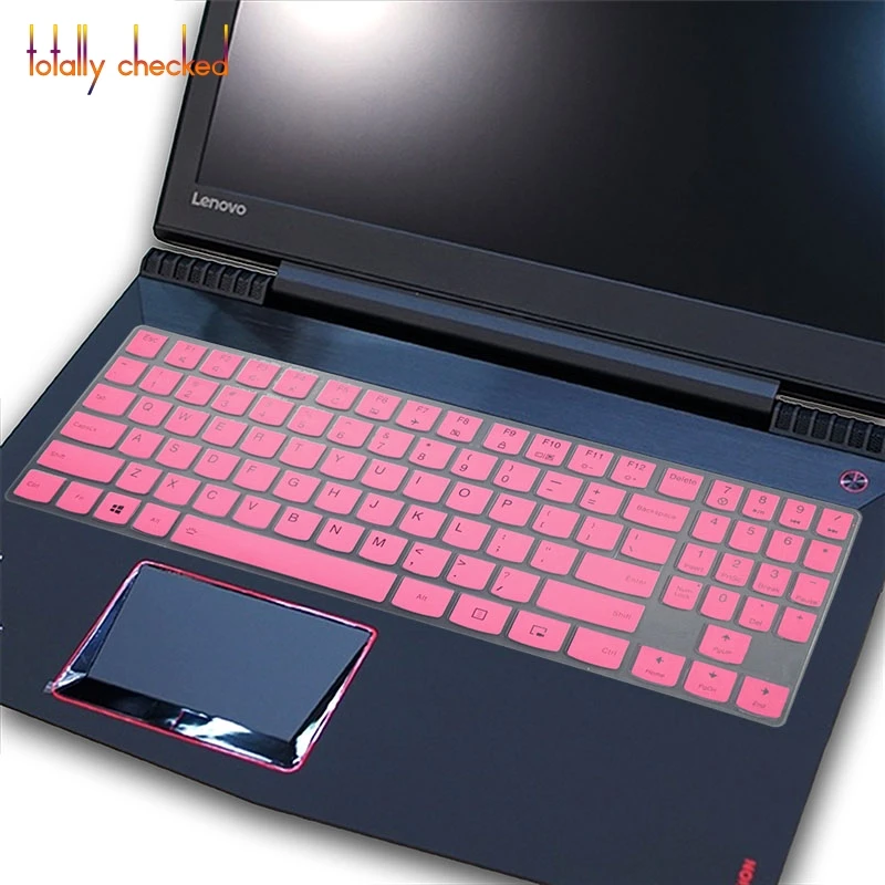 pink Для 17,3 дюймов lenovo Legion серии Legion Y730 | 1" игровой ноутбук Y730-17 17,3 дюймов силиконовая клавиатура кожного протектора - Цвет: pink