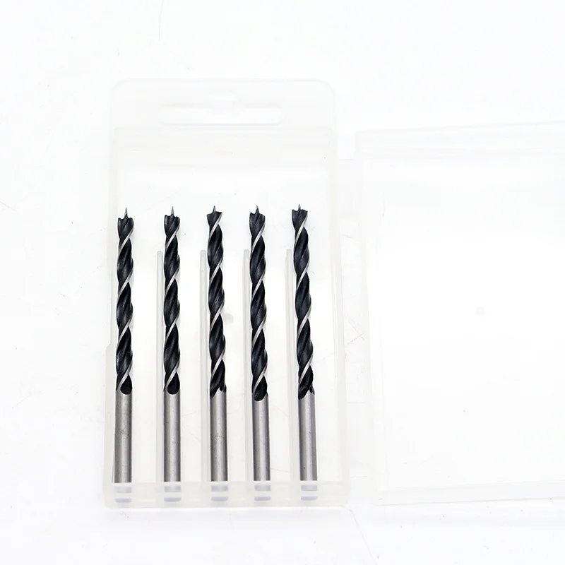 5pcs woodworking bit 3-point drilling tool for wood hole clearing 6 mm in diameter | Инструменты