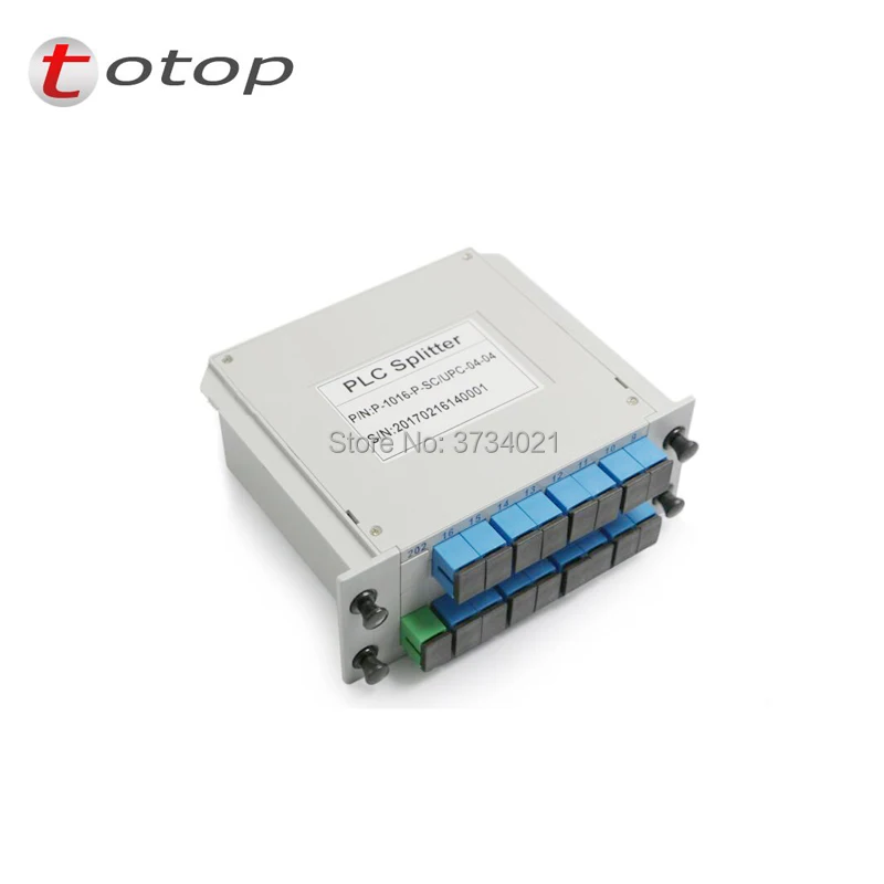 Бесплатная доставка 1x16 Сплиттер Волоконно оптический PLC сплиттер SC/UPC LGX коробка