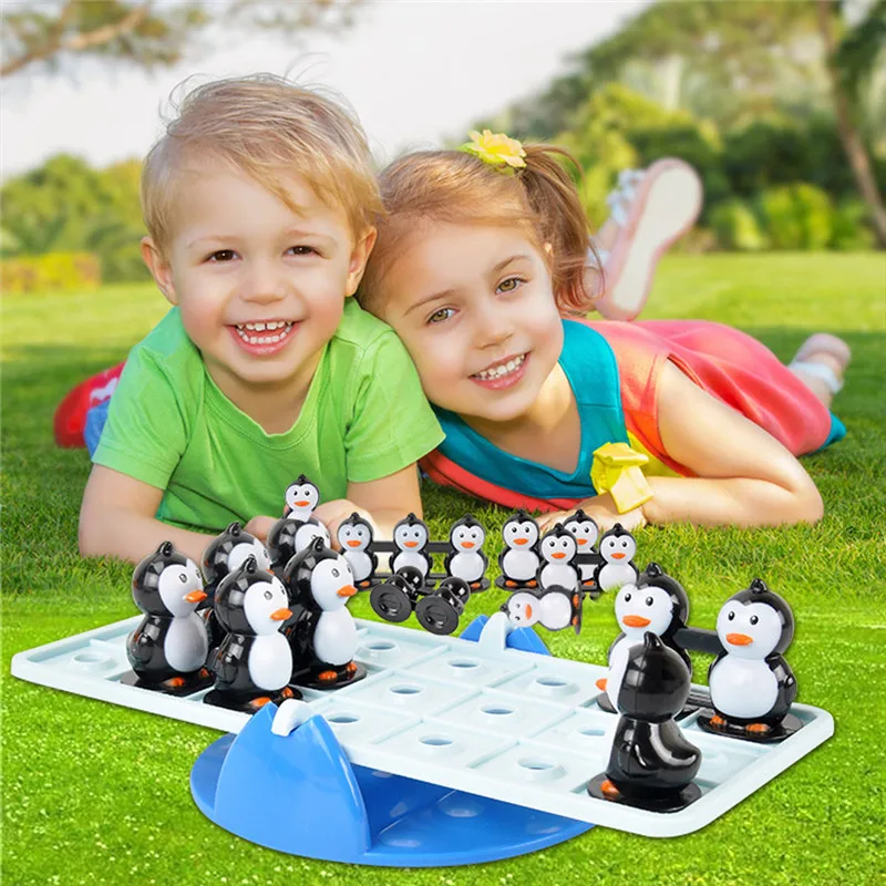 Seesaw сбалансированный Пингвин набор игрушек игра Мультиплеер Интерактивная