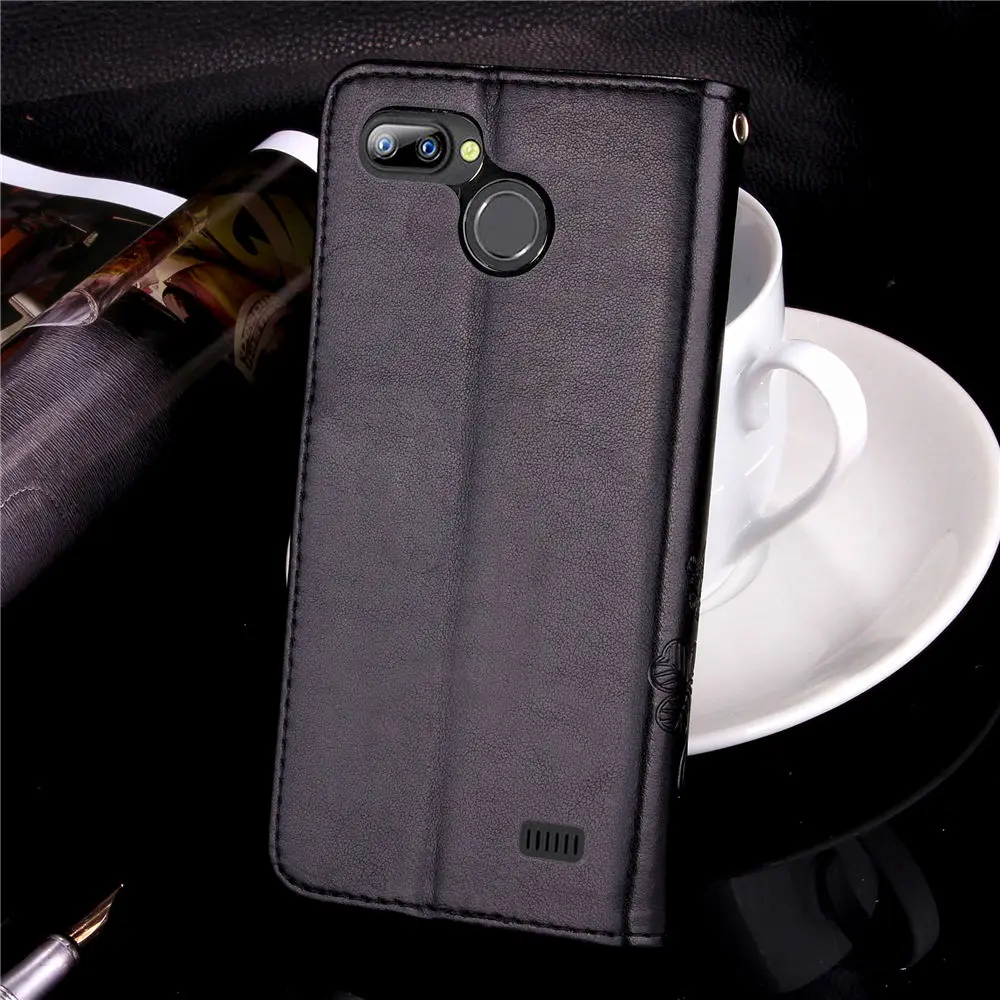 Blackview A7 Pro Чехол Lucky Four Leaf Clover Дизайн из искусственной кожи бумажник флип-чехол подставка чехол для Blackview A7 Pro