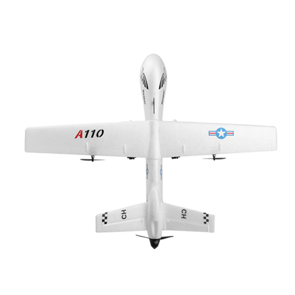 XK A110 Хищник MQ 9 EPP 565 мм Winspan 2 4G 3CH DIY RC Самолет RTF Встроенный гироскоп пульт
