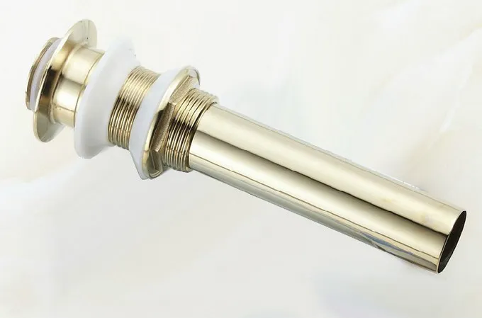 Полированная латунная маленькая круглая крышка золотого цвета выдвижная