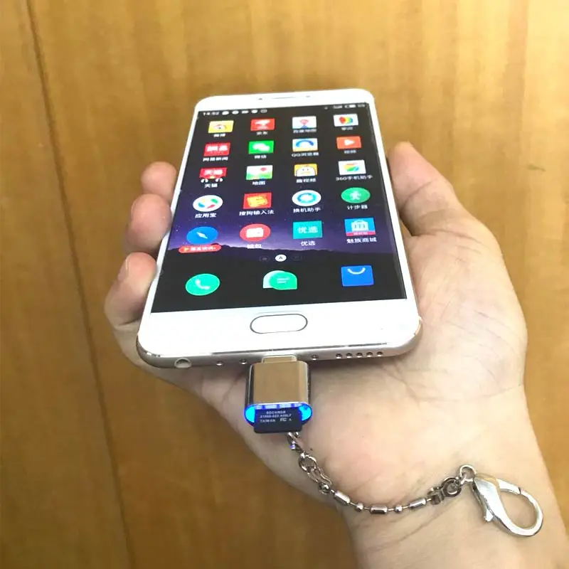 Кард ридер micro sd металлический OTG адаптер USB Microsd кард подходит для Android Мобильный
